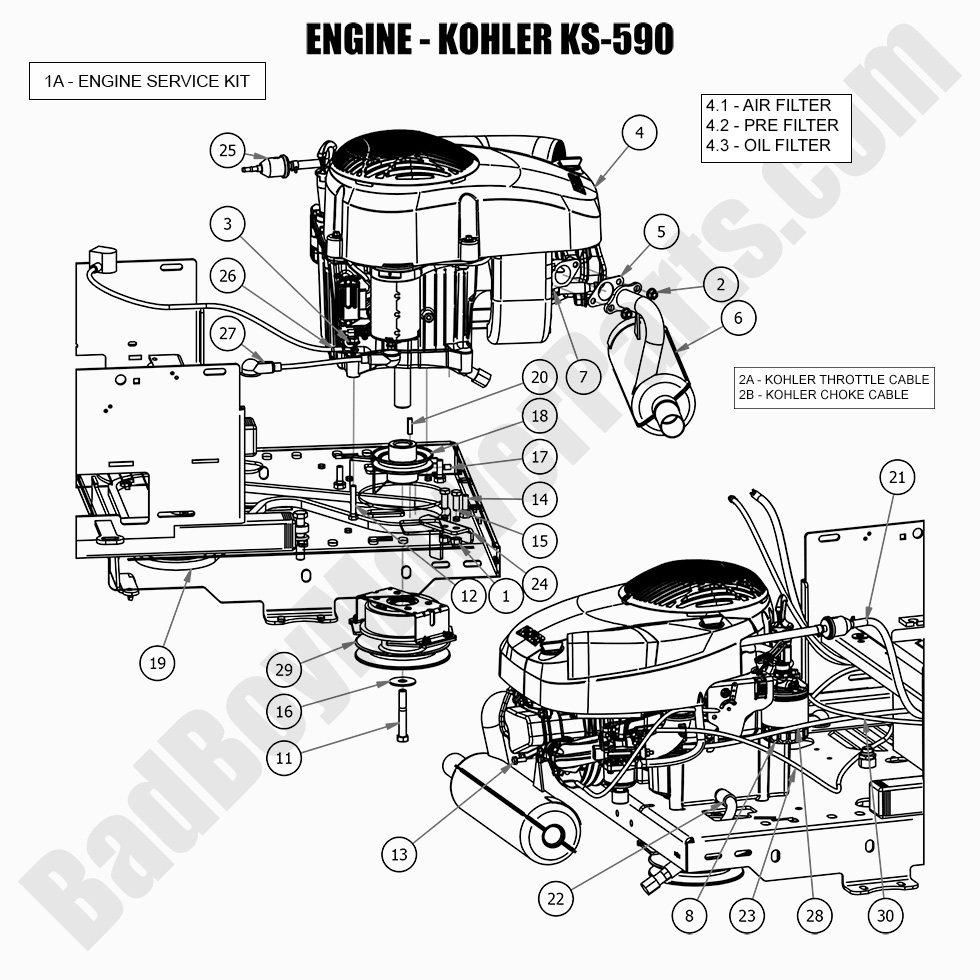2021 MZ & MZ Magnum - Engine - Kohler KS590